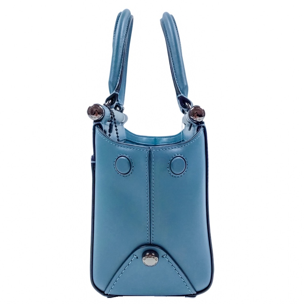 COACH Top Handle Satchel Handbag - Picture 7 of 10